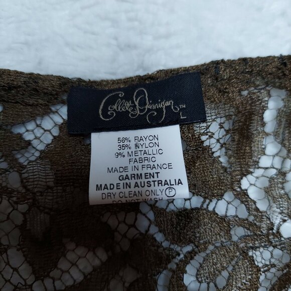 P. Luca Milano Womens Small Multicolor Embellished Sequin Knitted Tunic Top - Picture 7 of 7